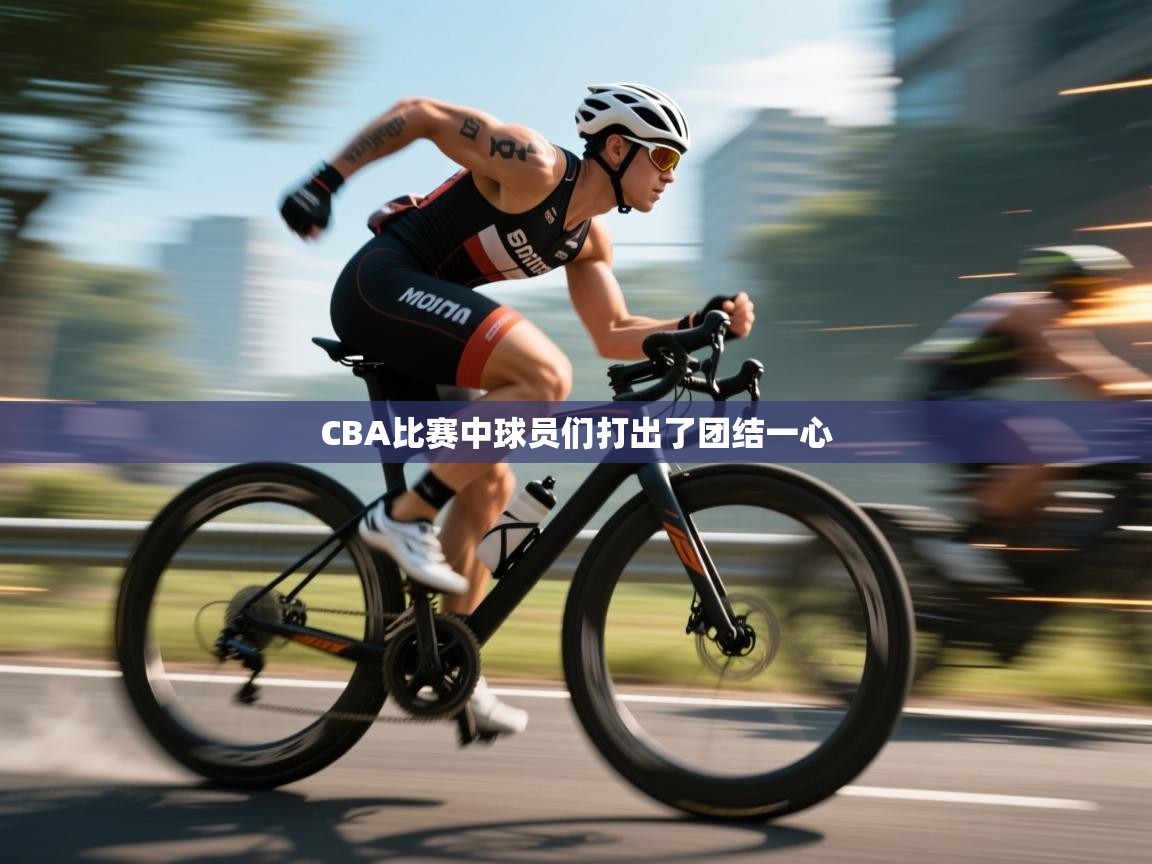 CBA比赛中球员们打出了团结一心  第2张